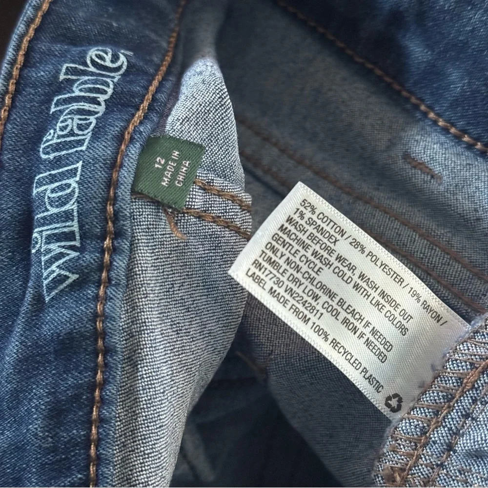 Wild Fable High Rise Skinny‎ Blue Jeans